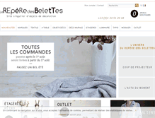 Tablet Screenshot of lereperedesbelettes.com